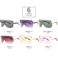 Big Frame flat top one piece 2020 new arrivals unique fashion shades custom designer luxury UV400 sunglasses women men 77203